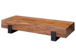 WOHNLING WL5.597 Couchtisch Sheesham 44 cm x 115 cm x 22 cm