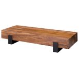 WOHNLING WL5.597 Couchtisch Sheesham 44 cm x 115 cm x 22 cm