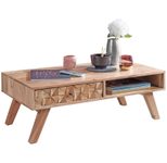 WOHNLING WL5.599 Couchtisch REWA Akazie 50 cm x 95 cm x 35 cm