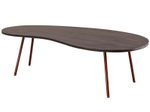 WOHNLING WL5.618 Design Couchtisch Grau 63 cm x 122 cm x 34 cm