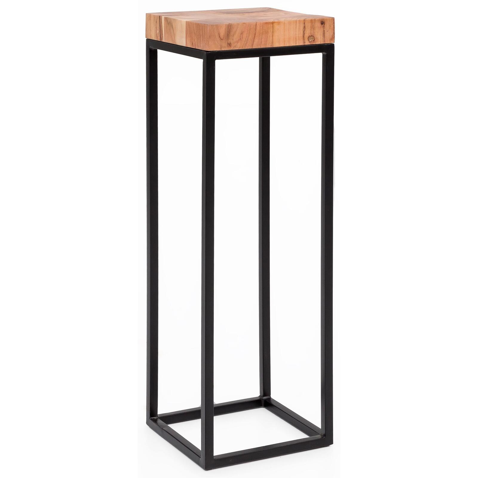 WOHNLING WL5.654 Beistelltisch Akazie 30 cm x 30 cm x 97 cm