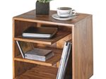 WOHNLING WL5.676 Beistelltisch Sheesham 30 cm x 43 cm x 43 cm