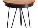 WOHNLING WL5.680 Beistelltisch Sheesham 43 cm x 43 cm x 45 cm
