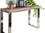 WOHNLING WL5.685 Konsolentisch Akazie 46 cm x 115 cm x 76 cm