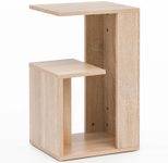 WOHNLING WL5.697 Beistelltisch Sonoma 30 cm x 35 cm x 61 cm