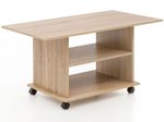 WOHNLING WL5.739 Design Couchtisch Sonoma 54 cm x 95 cm x 51 cm