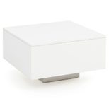 WOHNLING WL5.832 Couchtisch Weiß 60 cm x 60 cm x 35 cm