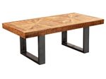 WOHNLING WL5.950 Moderner Couchtisch Braun 55 cm x 105 cm x 40 cm