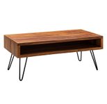 WOHNLING WL5.969 Couchtisch Sheesham 100 cm x 50 cm x 40 cm