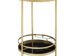 WOHNLING WL6.000 Design Servierwagen Rund Ø 45cm