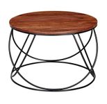 WOHNLING WL6.171 Couchtisch Sheesham 60 cm x 60 cm x 40 cm