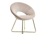 WOHNLING Esszimmerstuhl Samt WL6.191 beige