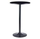 WOHNLING Bartisch WL6.192 schwarz