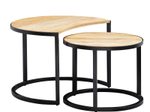 WOHNLING WL6.338 Couchtisch (2er Set) Mango 41 cm x 60 cm x 41 cm
