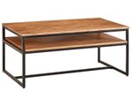 WOHNLING WL6.365 Couchtisch Akazie 100 cm x 60 cm x 45 cm