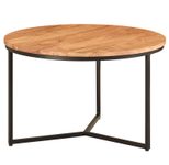 WOHNLING WL6.368 Couchtisch Akazie 60 cm x 60 cm x 38 cm