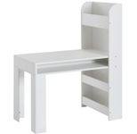 WOHNLING WL6.388 Kinderschreibtisch Weiß 90 cm x 50 cm x 110 cm