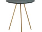 WOHNLING WL6.463 Beistelltisch Grün 38 cm x 38 cm x 44 cm