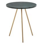 WOHNLING WL6.463 Beistelltisch Grün 38 cm x 38 cm x 44 cm