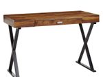 WOHNLING WL6.540 Schreibtisch Sheesham 120 cm x 55 cm x 78 cm