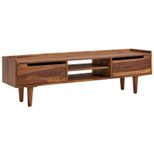 WOHNLING WL6.553 Lowboard Sheesham 145 cm x 35 cm x 43 cm