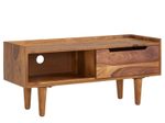 WOHNLING WL6.554 Lowboard Sheesham 95 cm x 34 cm x 44 cm