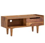 WOHNLING WL6.554 Lowboard Sheesham 95 cm x 34 cm x 44 cm