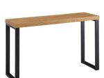 WOHNLING WL6.570 Konsolentisch Braun 120 cm x 39 cm x 76 cm