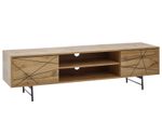 WOHNLING WL6.579 TV-Kommode Braun 160 cm x 40 cm x 45 cm