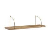 WOHNLING WL6.596 Wandregal Mango 80 cm x 22 cm x 25 cm