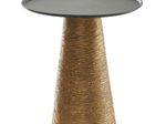 WOHNLING WL6.680 Beistelltisch Gold 40 cm x 40 cm x 45 cm