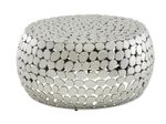 WOHNLING WL6.691 Couchtisch Silbern 66 cm x 66 cm x 32 cm