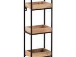 WOHNLING WL6.763 Wandregal Mango 27 cm x 18 cm x 77 cm