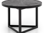 WOHNLING WL6.790 Couchtisch Schwarz 58 cm x 58 cm x 40 cm