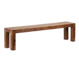 WOHNLING Esszimmerbank MUMBAI WL1.437 Rosenholz