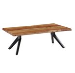 WOHNLING WL6.163 Couchtisch Braun 115 cm x 64 cm x 37 cm
