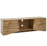 WOHNLING WL6.577 Lowboard Braun 160 cm x 40 cm x 50 cm