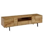 WOHNLING WL6.581 TV-Kommode Braun 160 cm x 43 cm x 46 cm