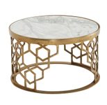 WOHNLING WL6.630 Couchtisch Weiß 60 cm x 60 cm x 36 cm