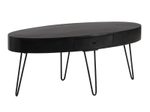 WOHNLING WL6.837 Couchtisch Schwarz Mango 100 cm x 50 cm x 40 cm