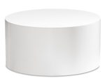 WOHNLING WL6.861 Couchtisch MONOBLOC Weiß 60 cm x 60 cm x 30 cm