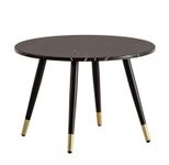 WOHNLING WL6.871 Couchtisch Schwarz 60 cm x 60 cm x 41 cm