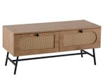 WOHNLING WL6.889 Lowboard Braun 100 cm x 40 cm x 45 cm
