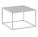 WOHNLING WL6.899 Couchtisch Weiß 60 cm x 60 cm x 40 cm