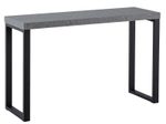 WOHNLING WL6.908 Konsolentisch Grau 120 cm x 40 cm x 76 cm