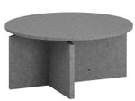 WOHNLING WL6.911 Couchtisch Grau 70 cm x 70 cm x 33 cm