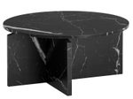 WOHNLING WL6.912 Couchtisch Schwarz 70 cm x 70 cm x 33 cm