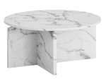 WOHNLING WL6.913 Couchtisch Weiß 70 cm x 70 cm x 33 cm