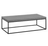 WOHNLING WL6.919 Couchtisch Grau 120 cm x 60 cm x 38 cm