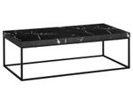 WOHNLING WL6.920 Couchtisch Schwarz 120 cm x 60 cm x 38 cm